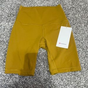 Lululemon biker shorts 8’
